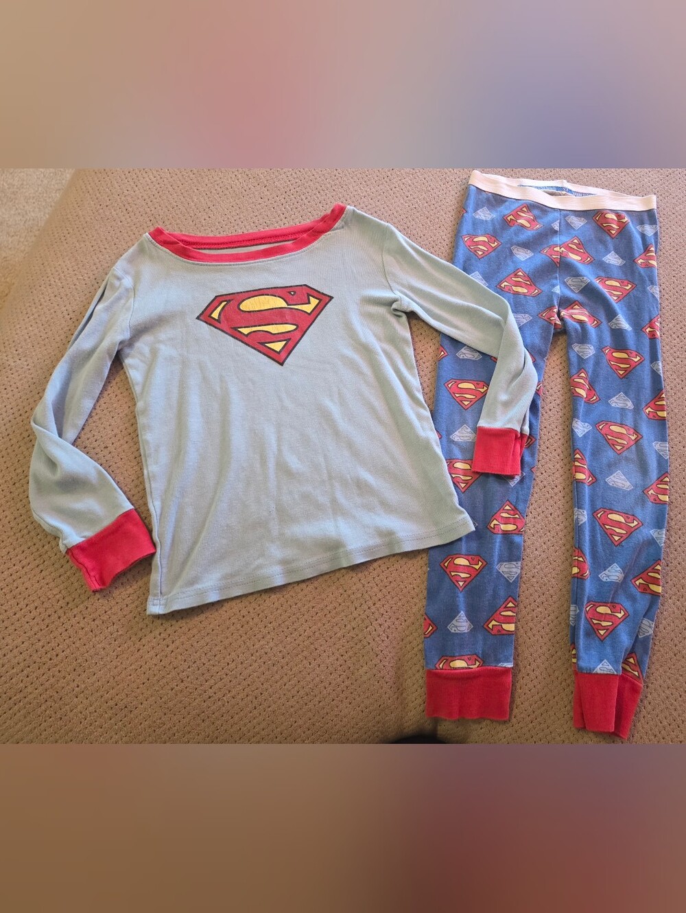 Old Navy Collectibles Totally Classic Super Man 5t 2 Piece PJ SET